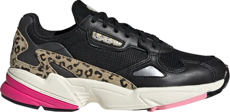 Adidas Wmns Falcon 'Leopard' sneakers, black