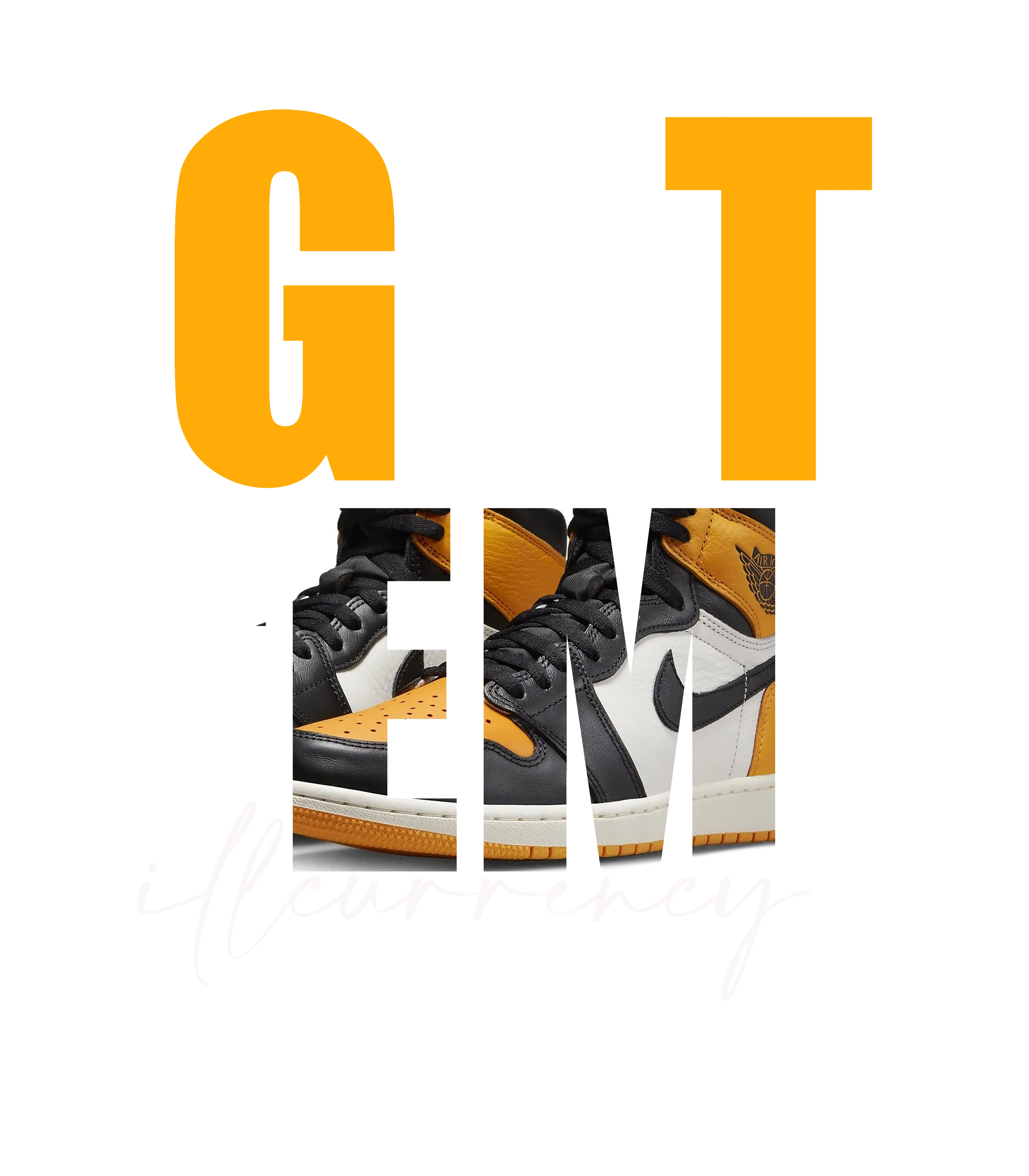 Air Jordan 1 High OG “Taxi” Black T-Shirt (Got Em)
