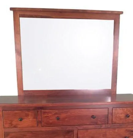 Amish Classic Shaker Mule Dresser Mirror