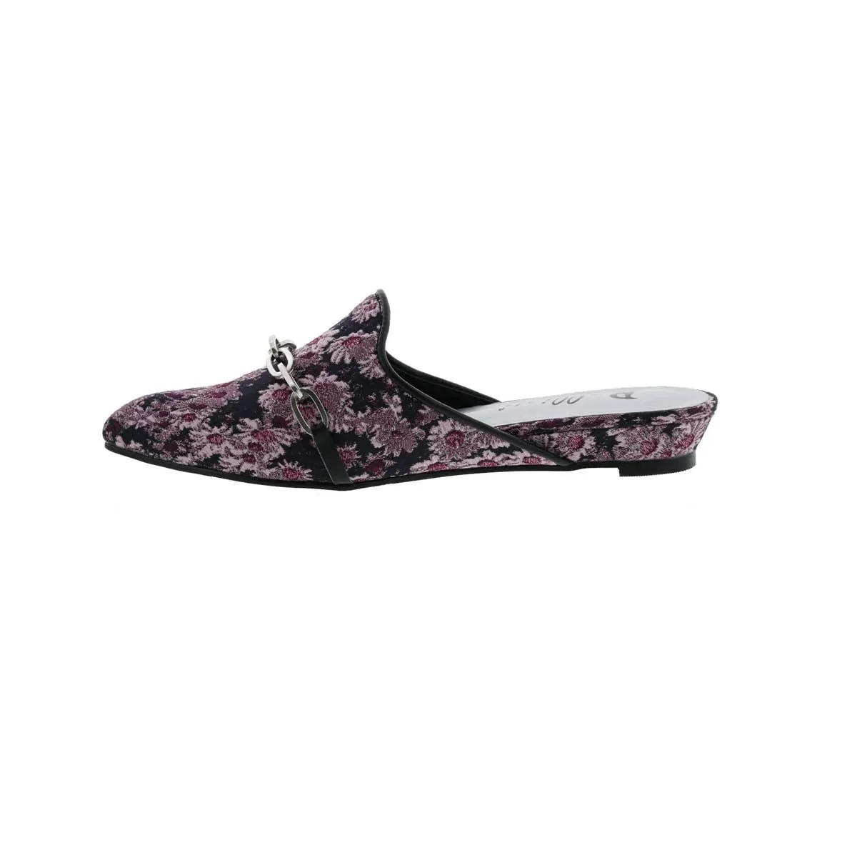 Bellini Fluent Women Slip-on Mule Shoes In Purple Floral Print