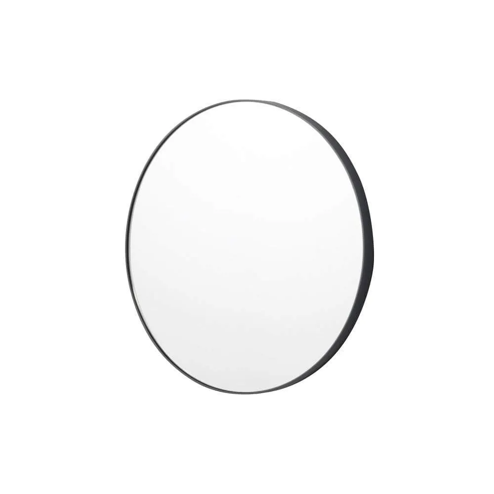 Bjorn Round Mirror Black 60CM