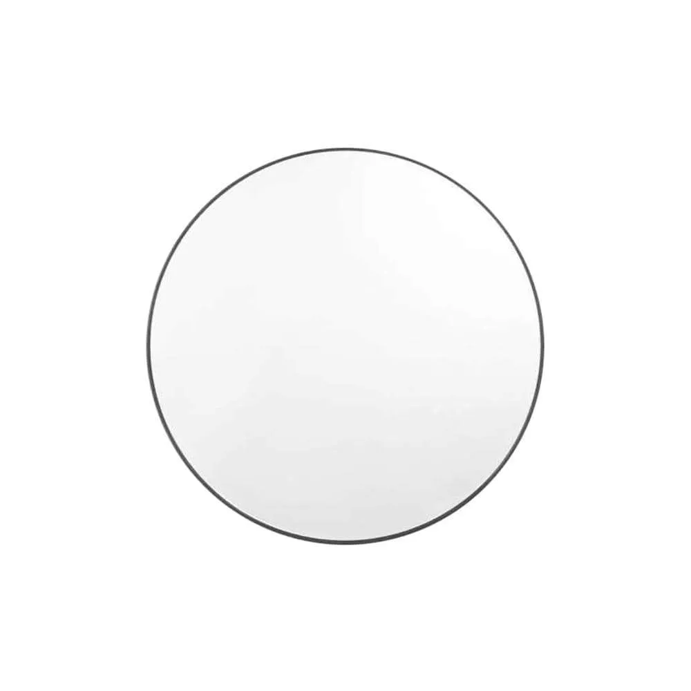 Bjorn Round Mirror Black 60CM