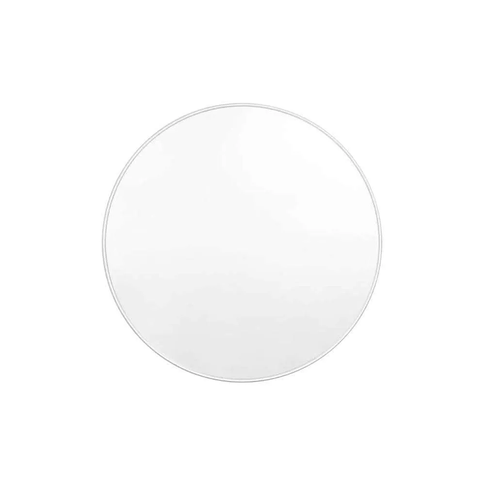 Bjorn Round Mirror Bright White 60CM