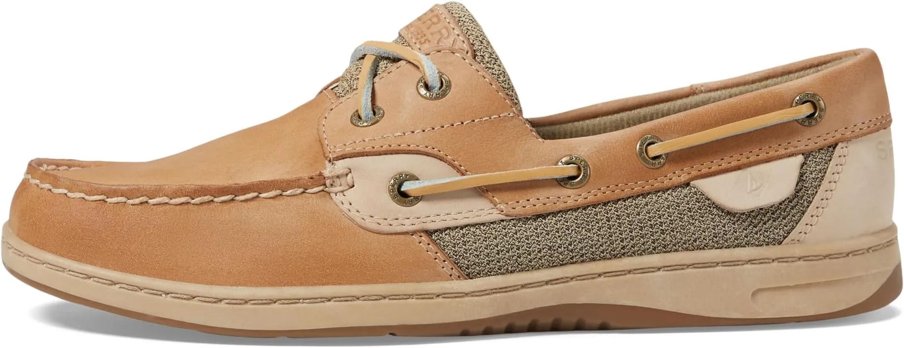 Bluefish Sperry Boat Shoes, Linen/Oat