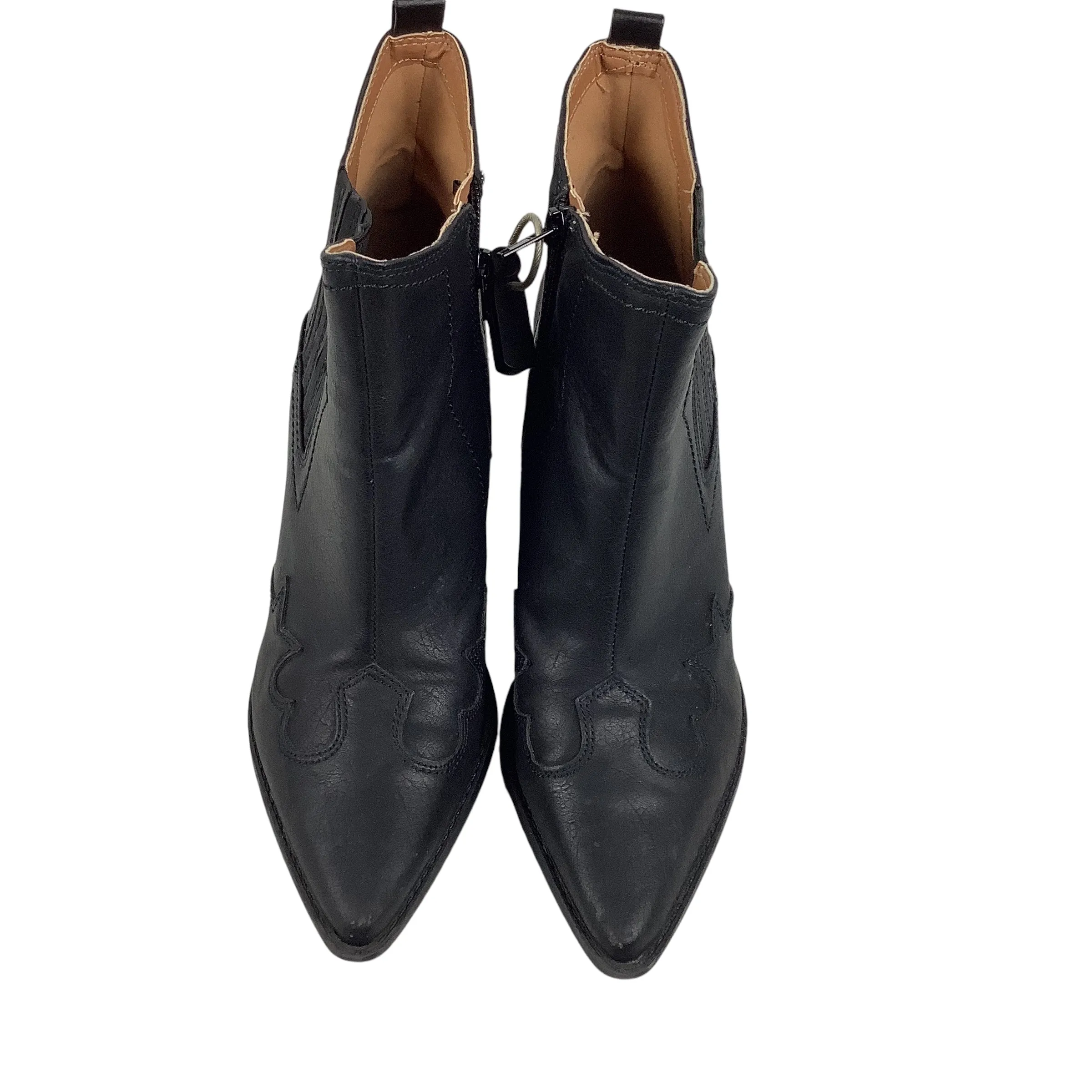 Boots Ankle Heels By Indigo Rd In Black, Size: 9