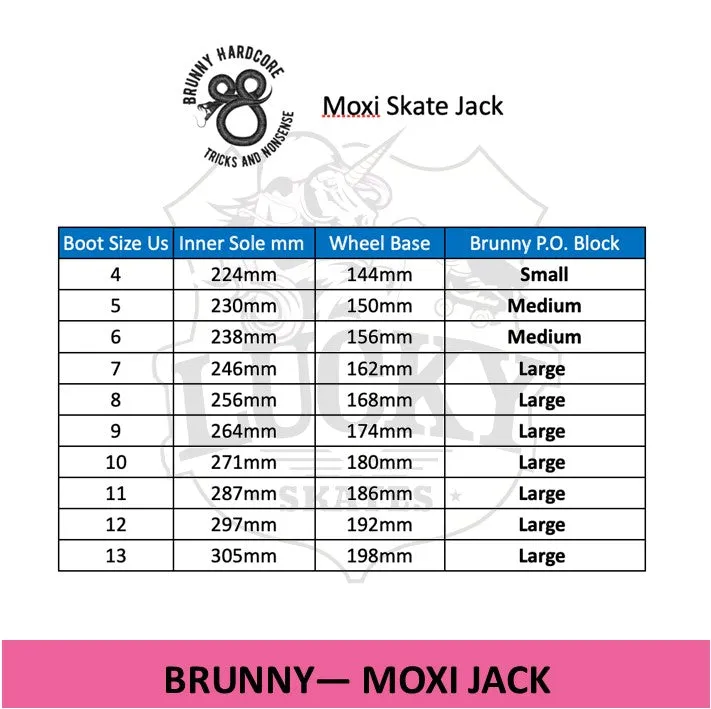 Brunny P.O. Black Grind Blocks 3056 *Last One* L
