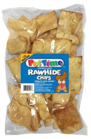 Cadet Chicken Rawhide Chips 1 Pound Bag