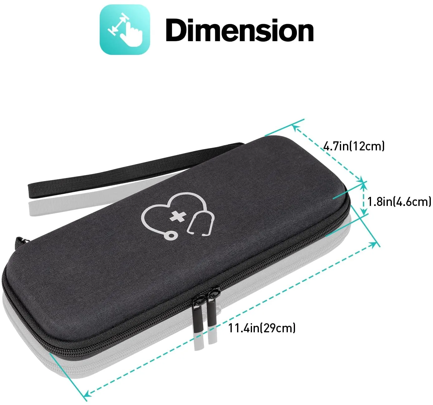 (CASE ONLY) Hard Carrying Case for Stethoscope | ProCase
