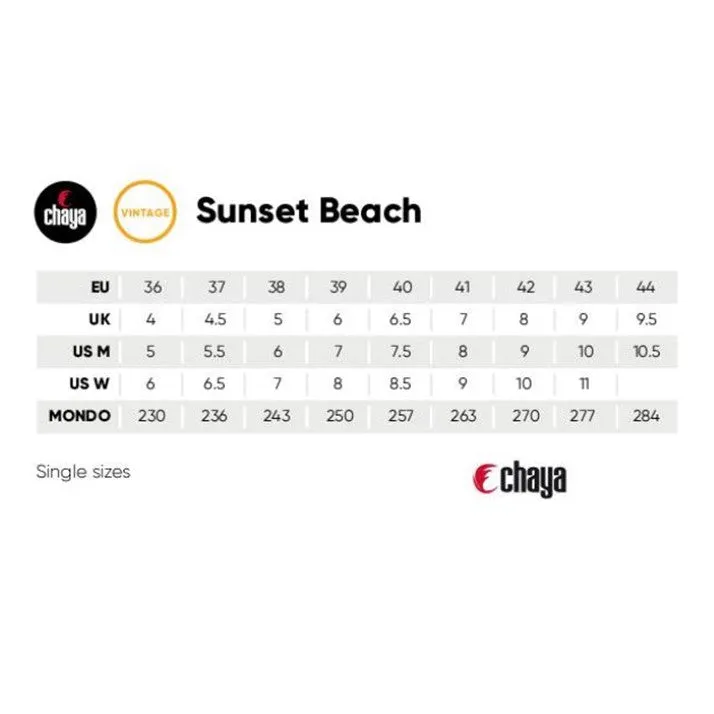 Chaya Vintage Sunset Beach Roller Skates