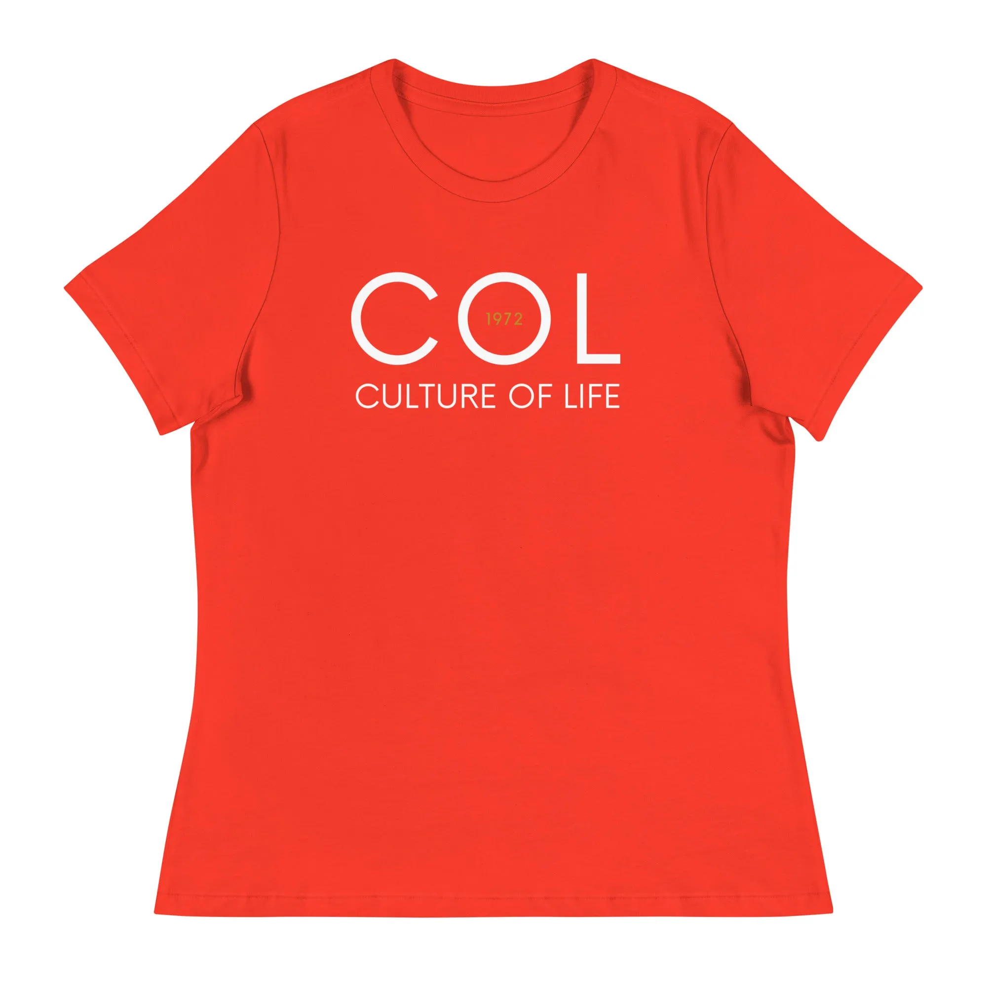 Classic COL1972 Tee: Navy or Red