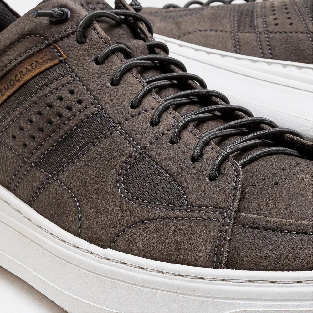 Democrata Joe Smoke Leather Sneaker (Men's)