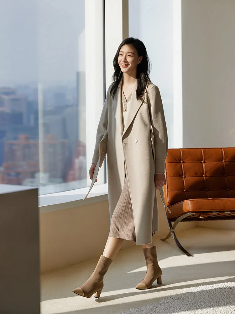 EP YAYING Camel Sock Boots