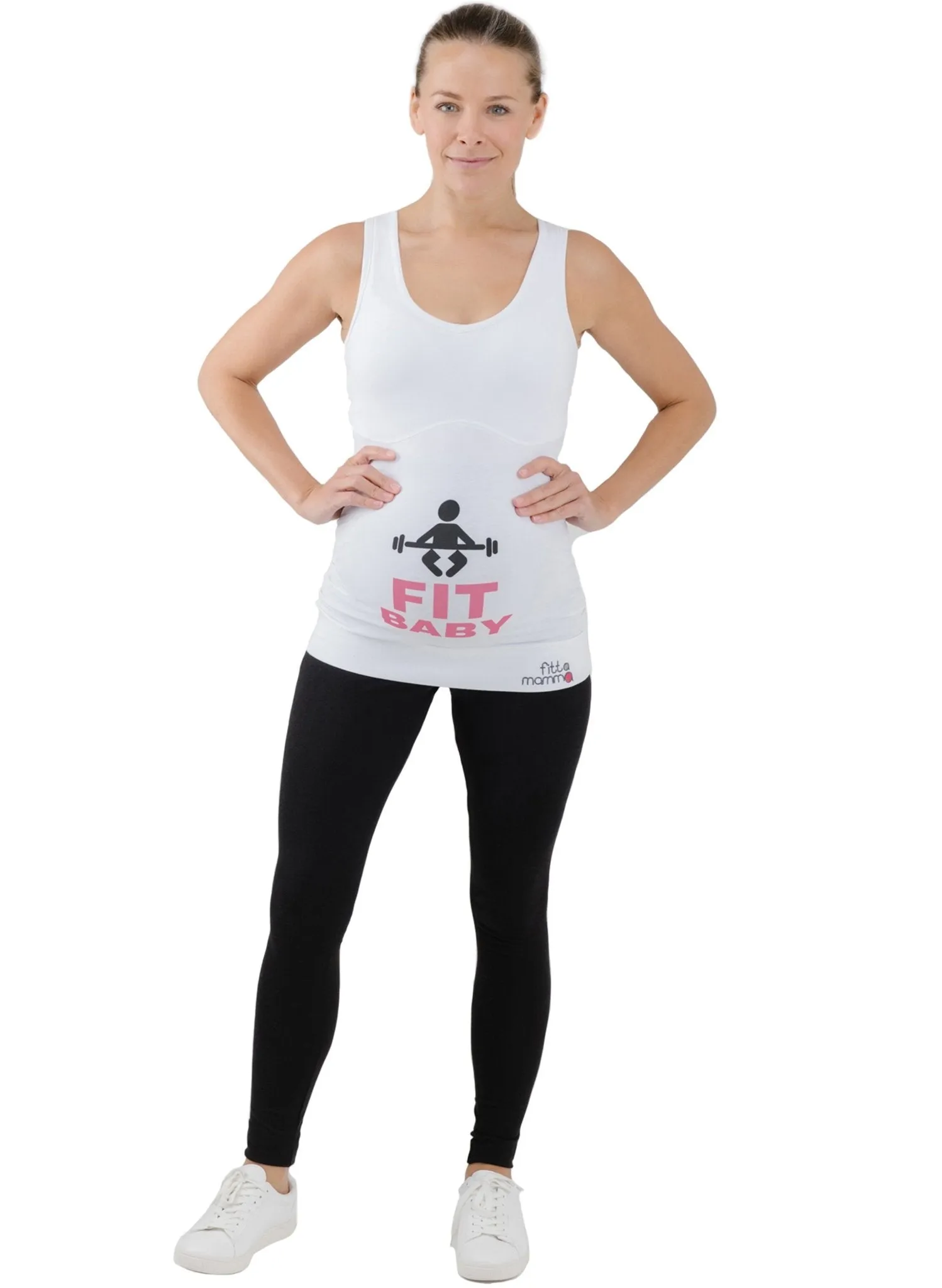 Fit Baby Maternity Workout Support Top