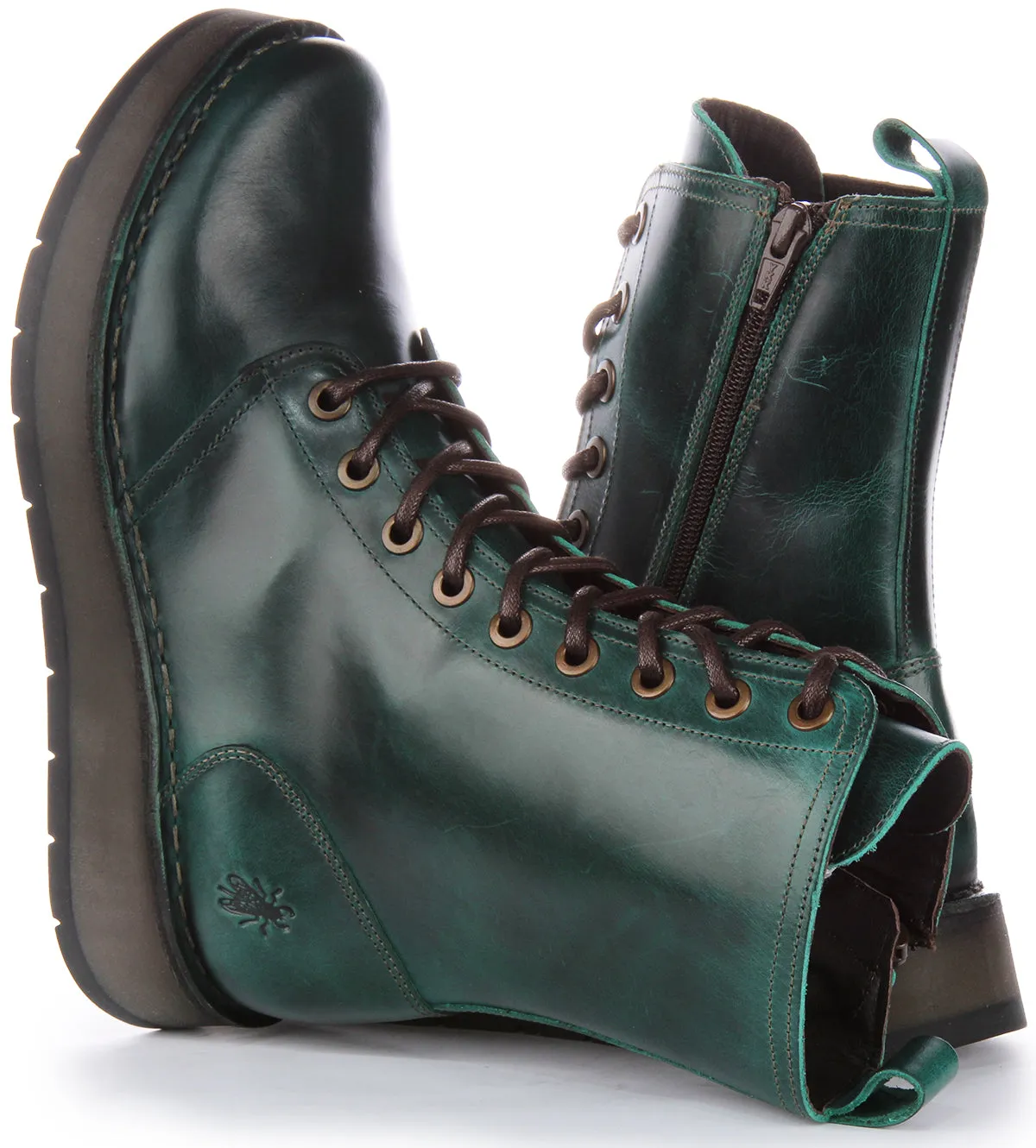 Fly London Rami043 In Green For Women