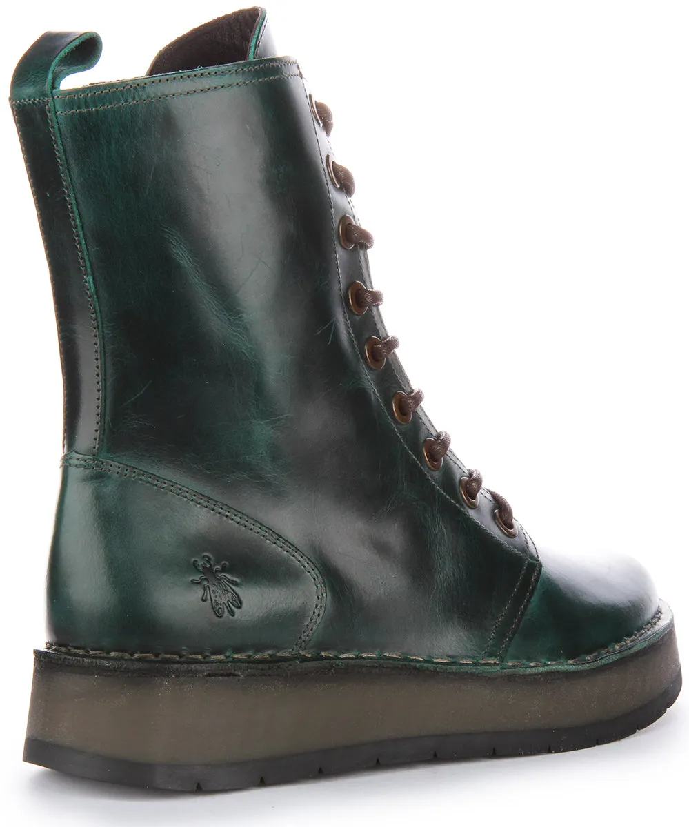 Fly London Rami043 In Green For Women
