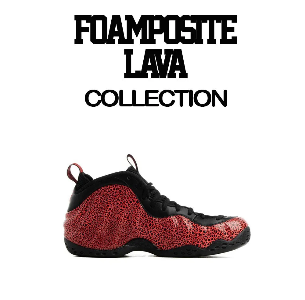 Foamposite Lava Love Kicks Shirt