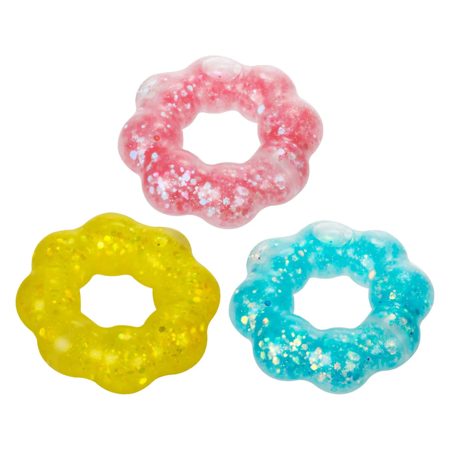 Glittery Flower Squeeze Bracelet Sensory