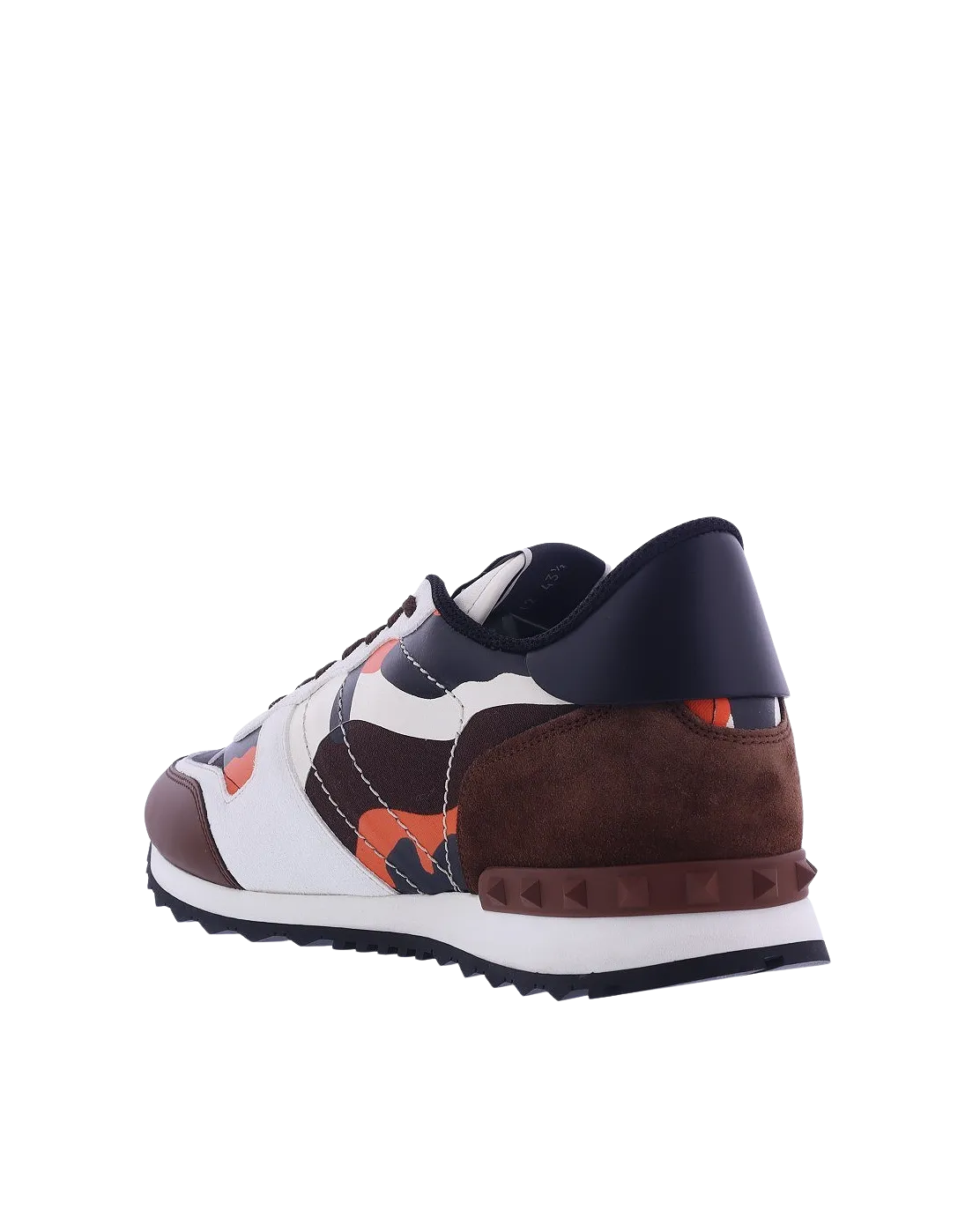 Heren RockRunner Sneaker Bruin/Wit