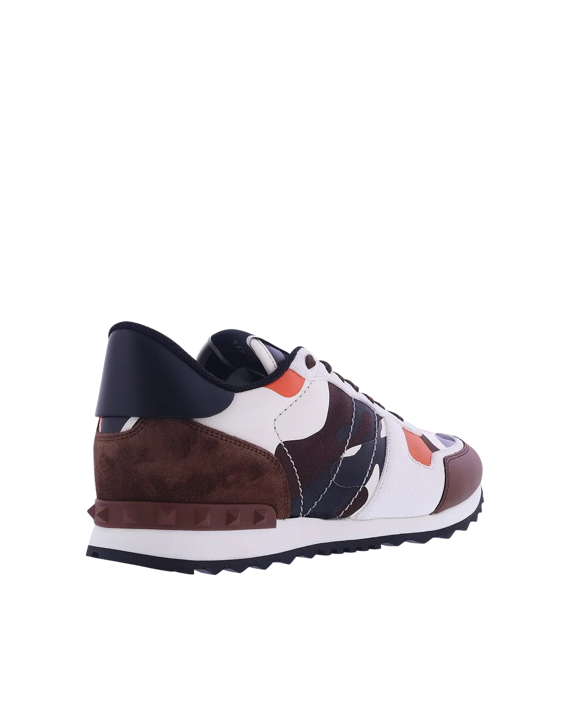 Heren RockRunner Sneaker Bruin/Wit