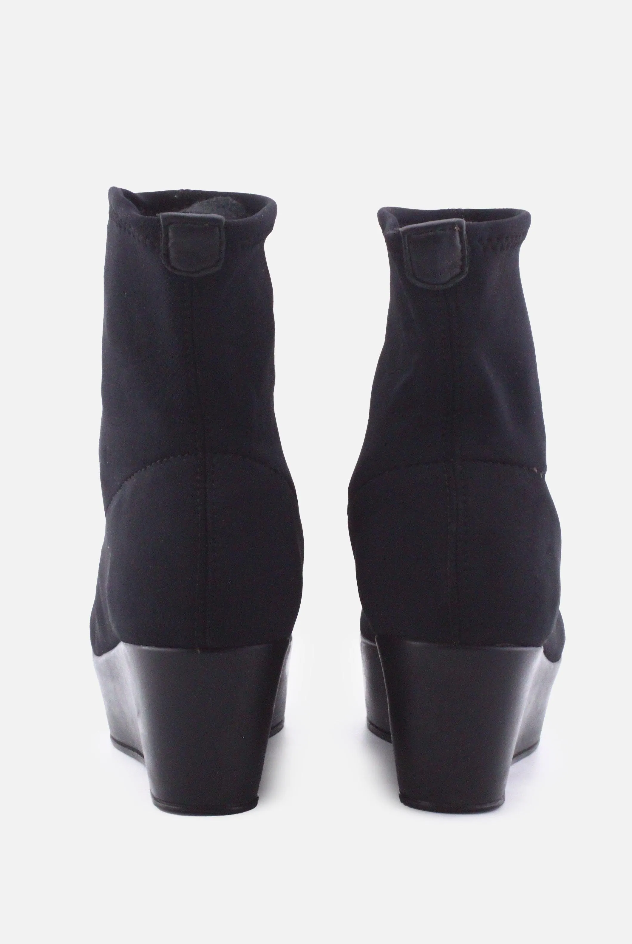 Hobby Wedge Boots | Textile