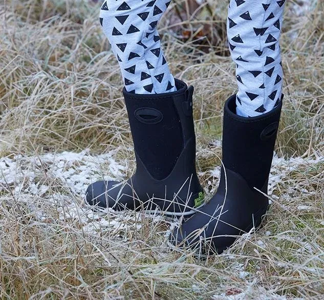 Kids Youth Neoprene Cold Weather Boot - Black
