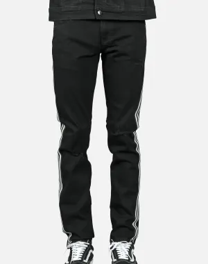 Kilogram STRIPED MOTO JEANS