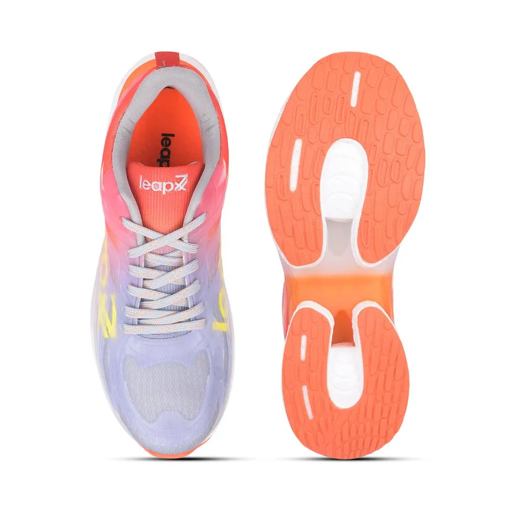 Leap7x By Liberty Mens RWM-01 Grey Sports Lacing Shoes
