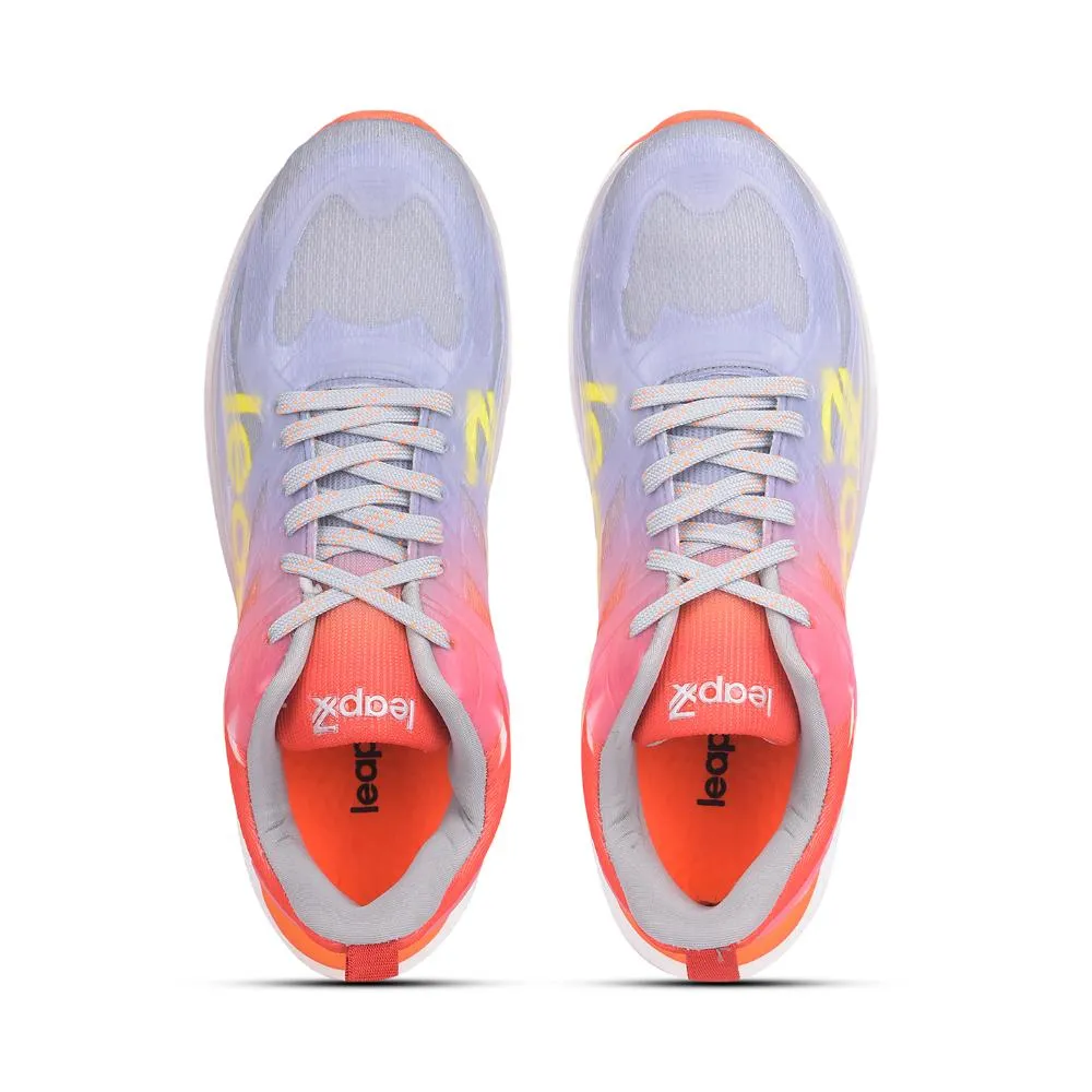 Leap7x By Liberty Mens RWM-01 Grey Sports Lacing Shoes