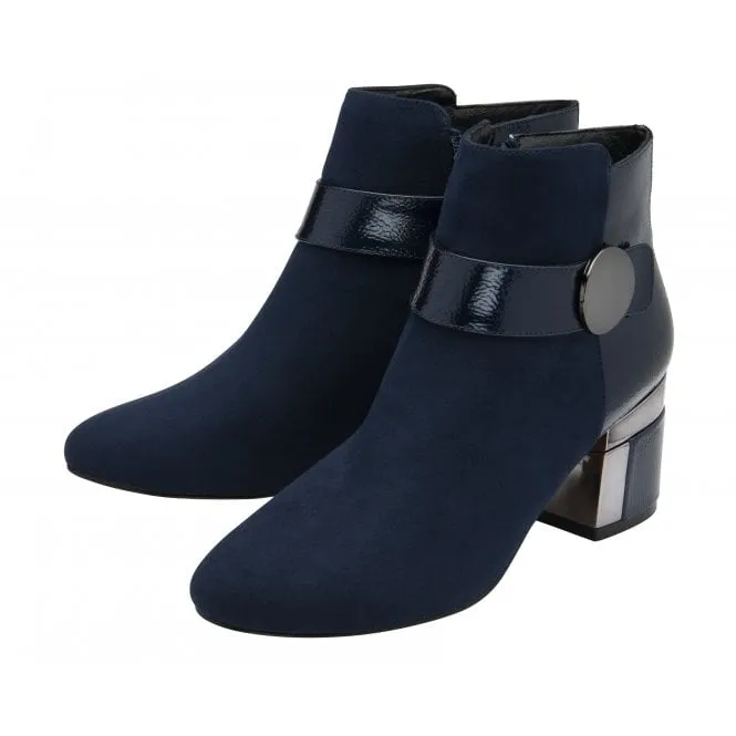Lotus Womens Ankle Boot Kirsty Navy
