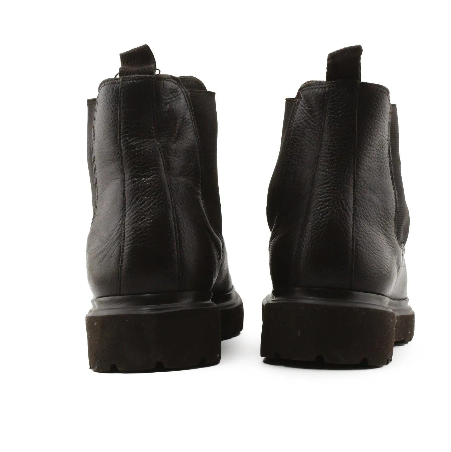 Massimo Dutti Stretchable Chelsea Ankle Boots | 100% Authentic Leather