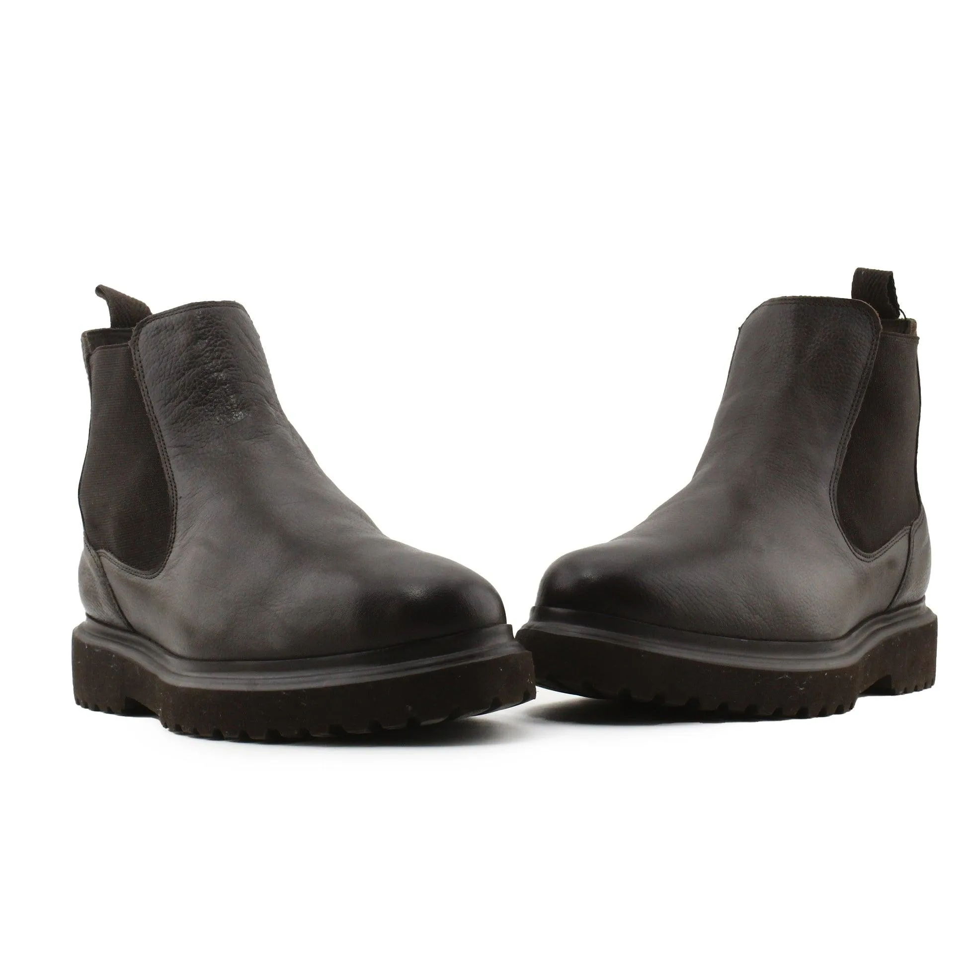 Massimo Dutti Stretchable Chelsea Ankle Boots | 100% Authentic Leather