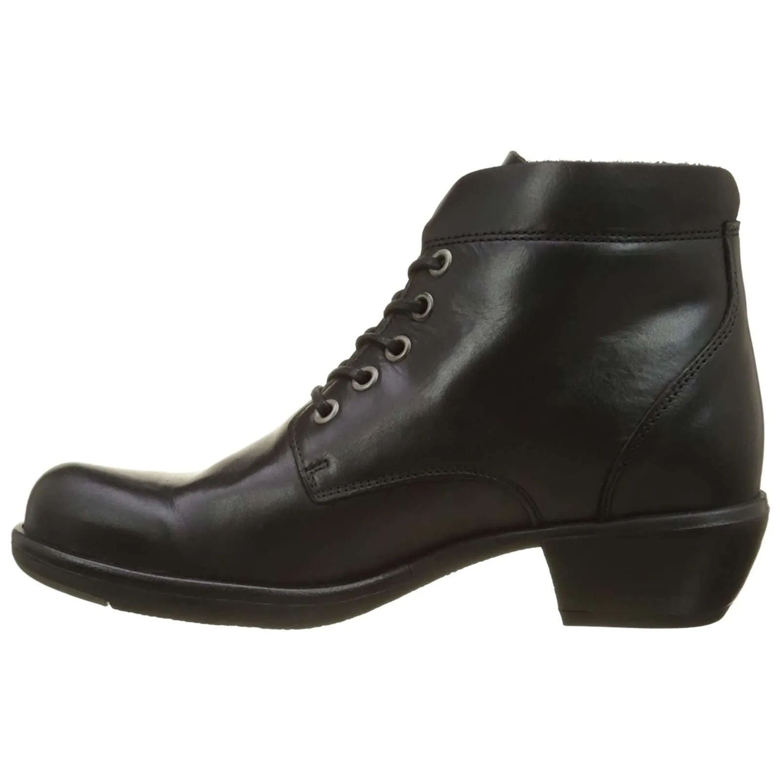 Mesu780Fly Rug Leather Women's Ankle Boots