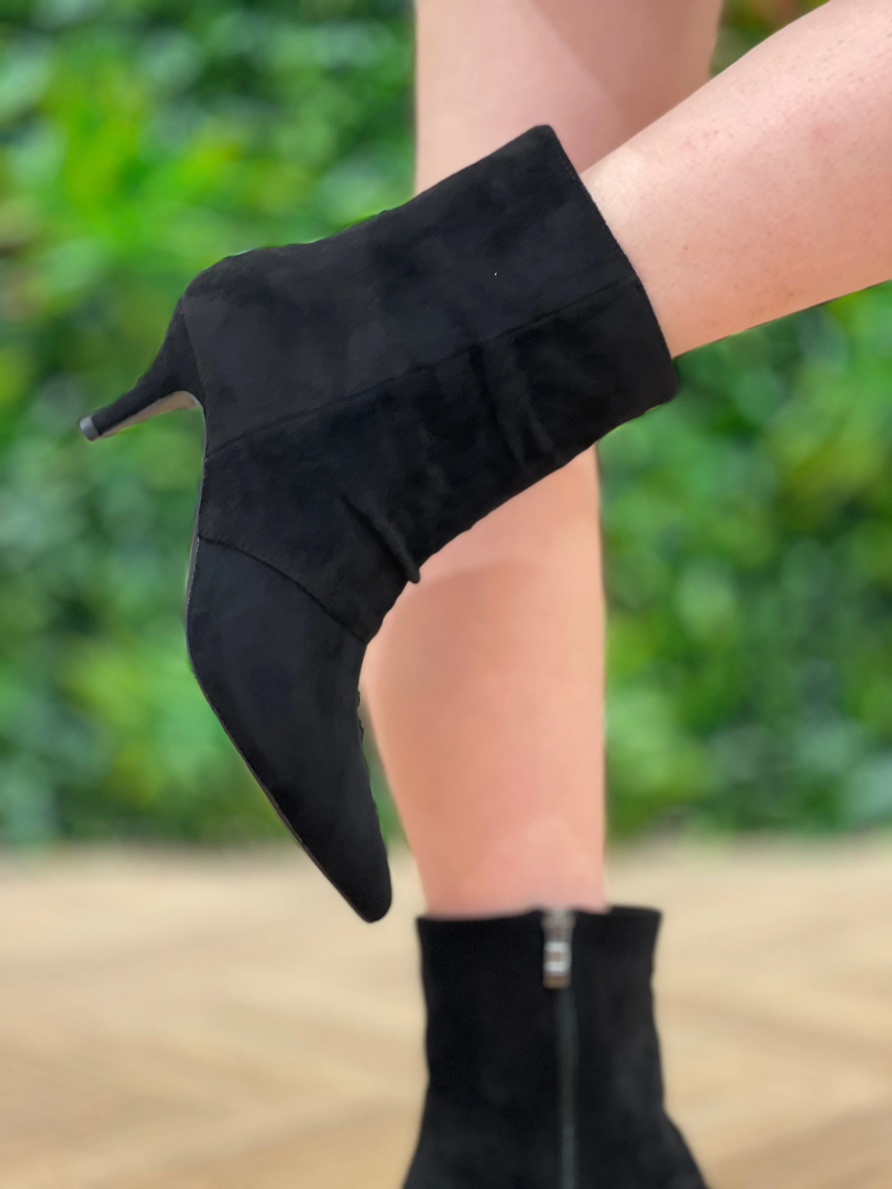 Nyla Suede Ankle Boot