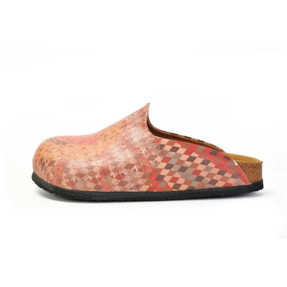 Pink & Purple Heart Broken Mule CAL1407