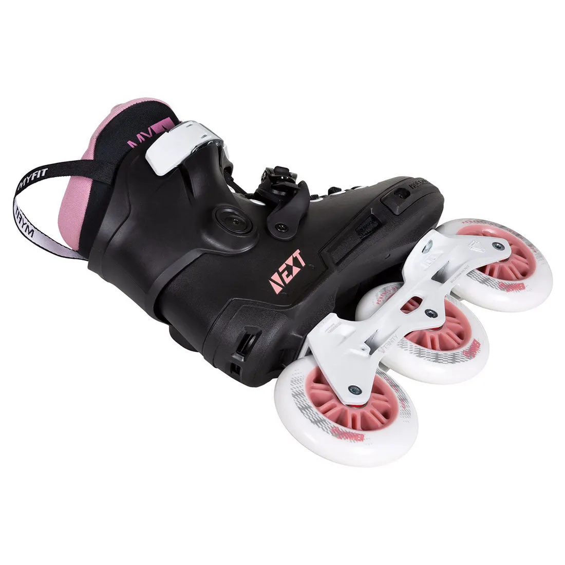 Powerslide Next 100 - Black/Rose
