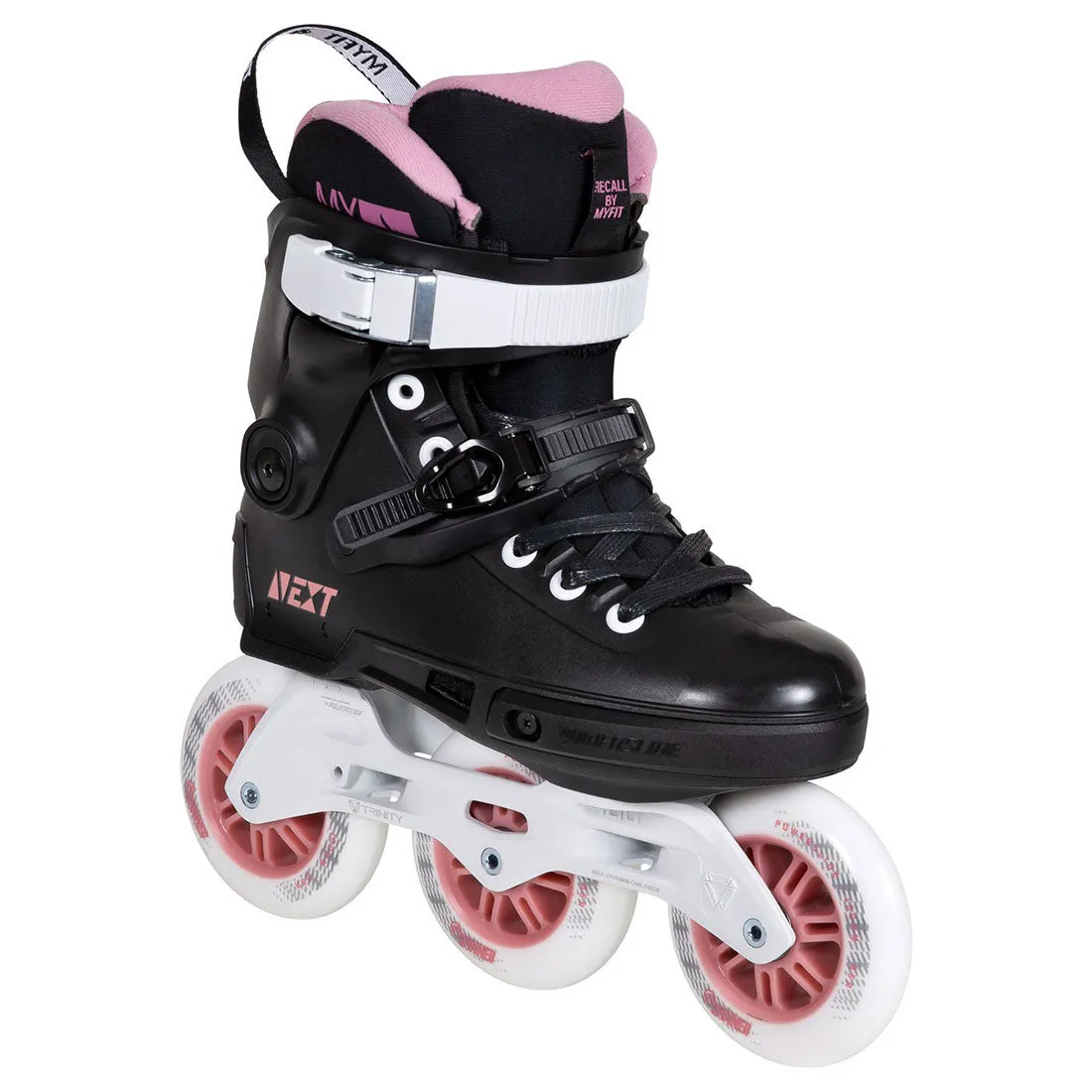 Powerslide Next 100 - Black/Rose