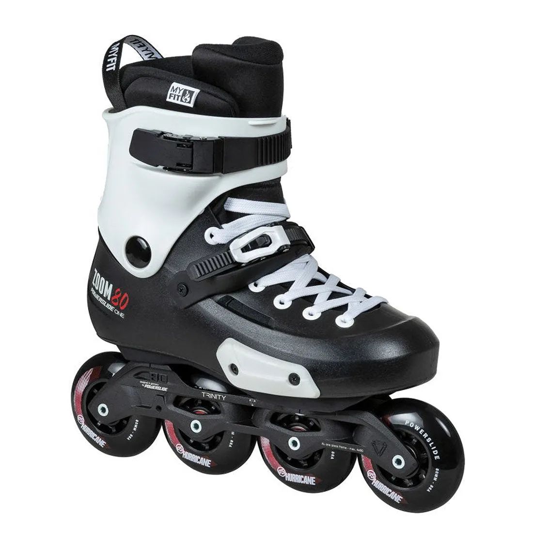 Powerslide Zoom Pro 80 - Black/White