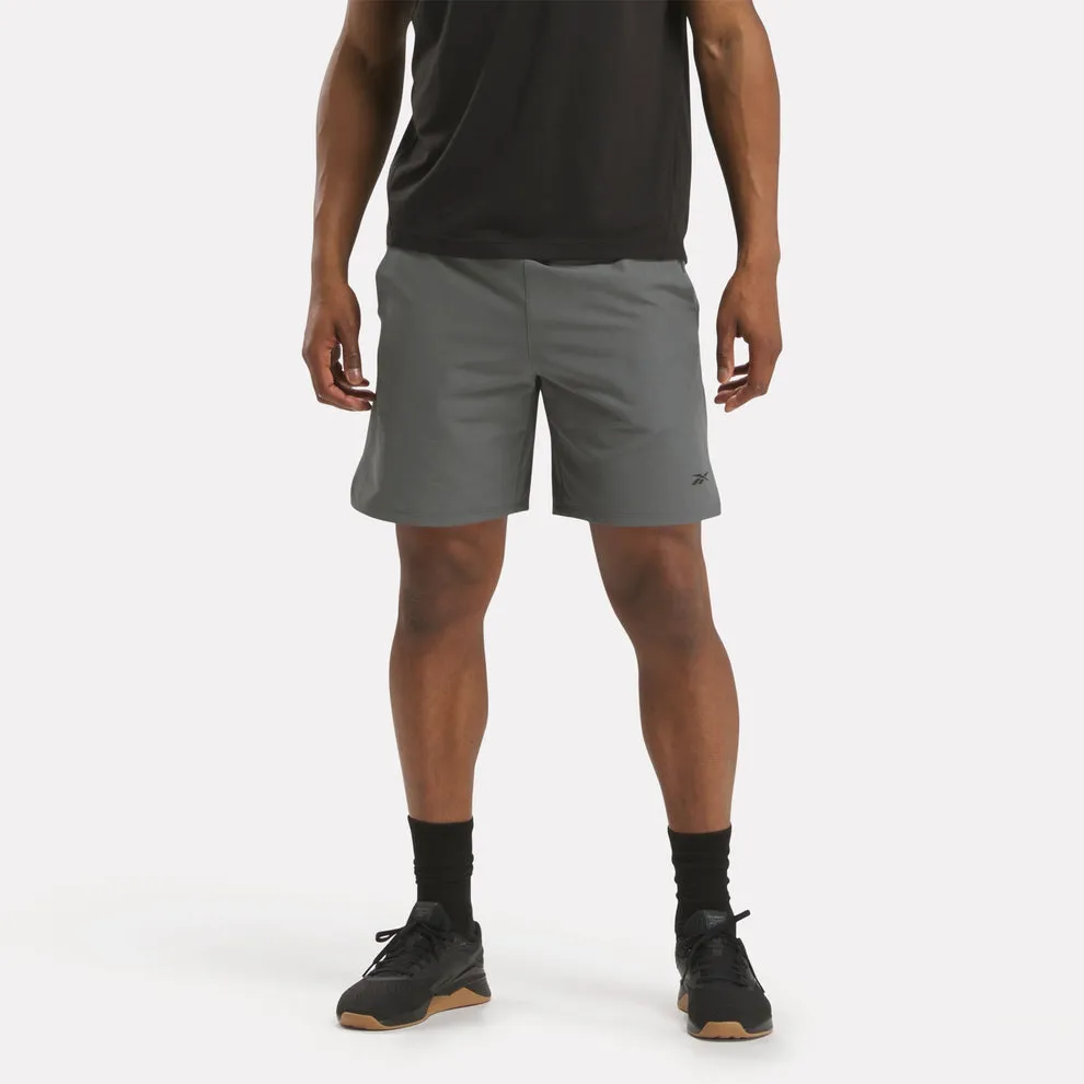 REEBOK MEN'S TRAIN UTILITY GREY SHORT