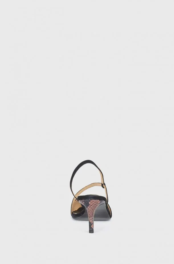 Reno Slingback Sandal - Black Multi
