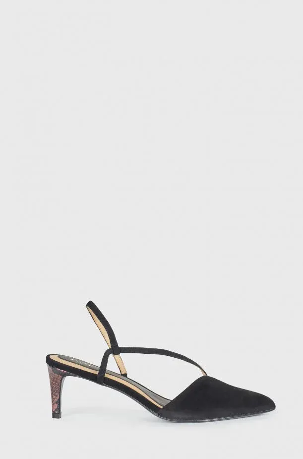 Reno Slingback Sandal - Black Multi