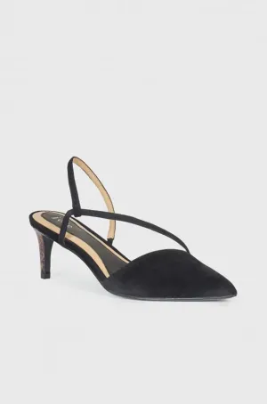 Reno Slingback Sandal - Black Multi