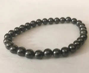 Shungite 6mm Stretchy Bracelet