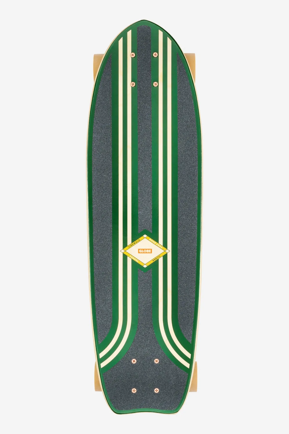 Sidewalk Slider 28" Cruiserboard - Green/Croc