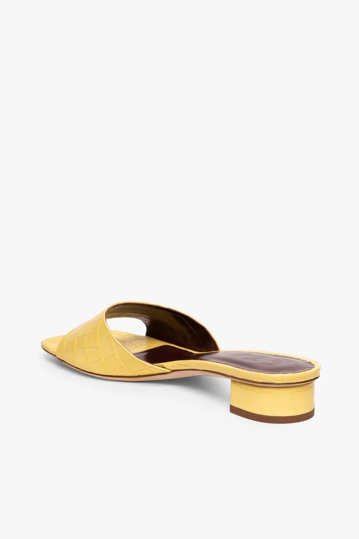 SIMONE MULE | WALLFLOWER CROC EMBOSSED