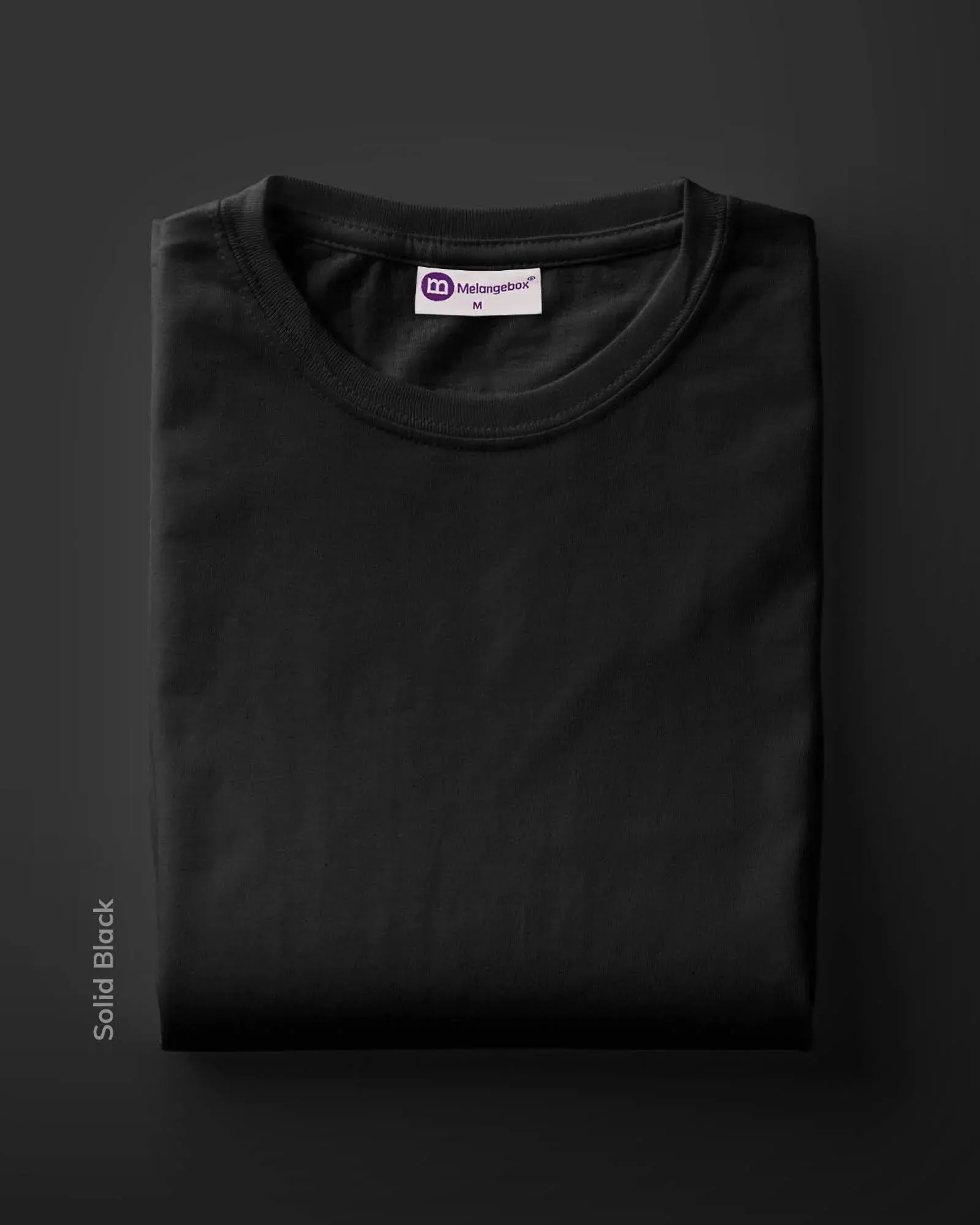 Solid Pack of 12: Half Sleeves Crew Neck