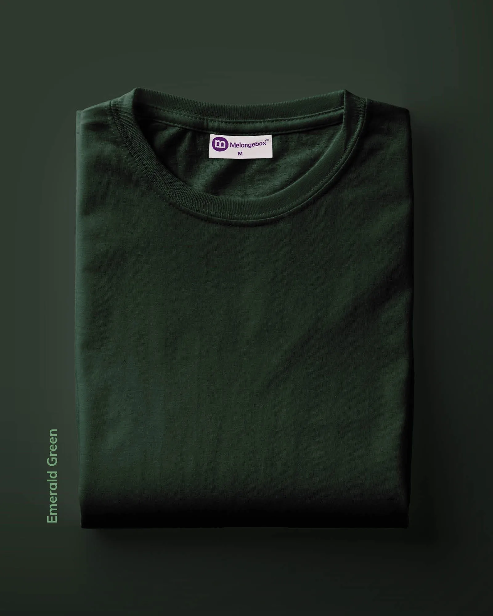 Solid Pack of 12: Half Sleeves Crew Neck