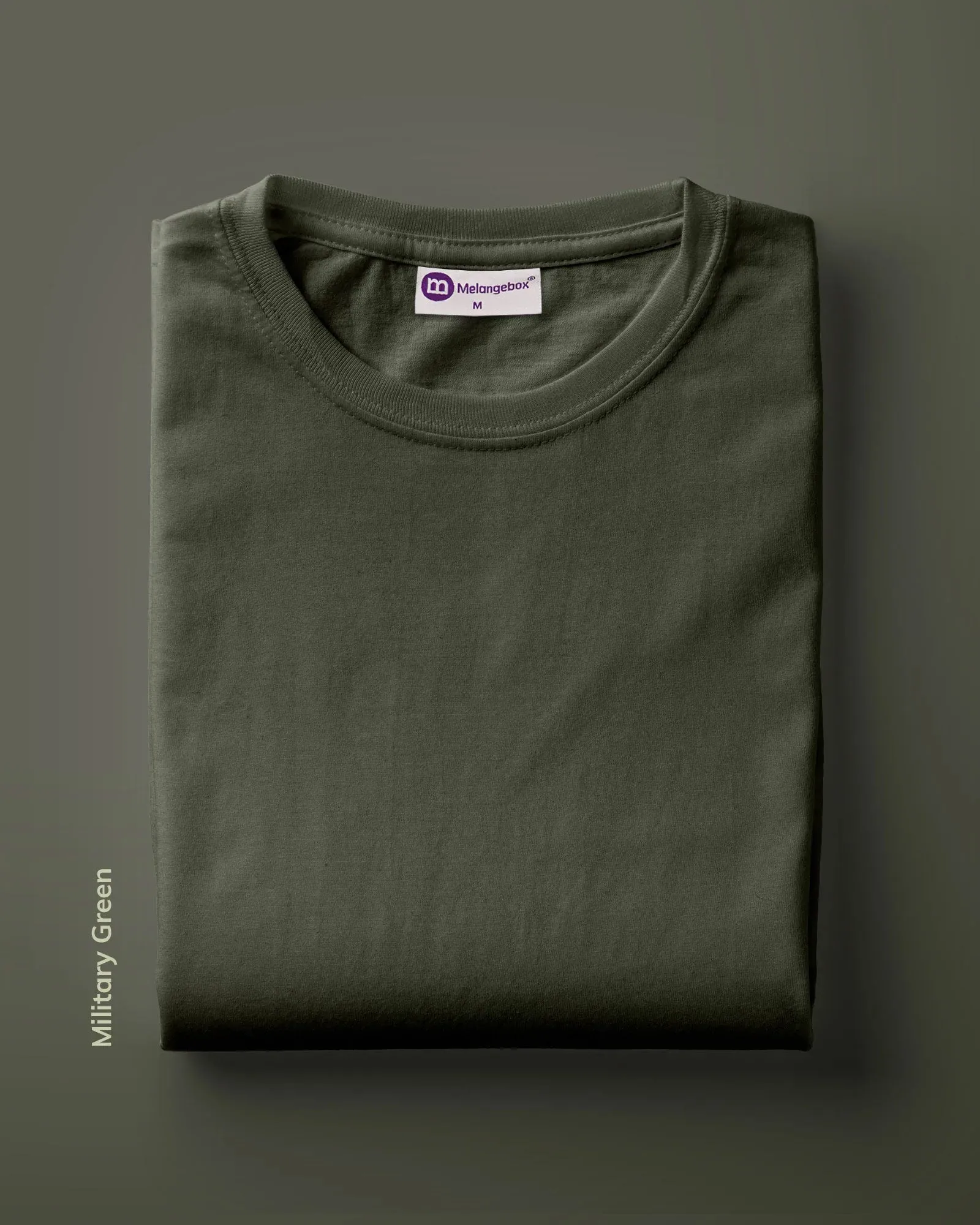 Solid Pack of 12: Half Sleeves Crew Neck