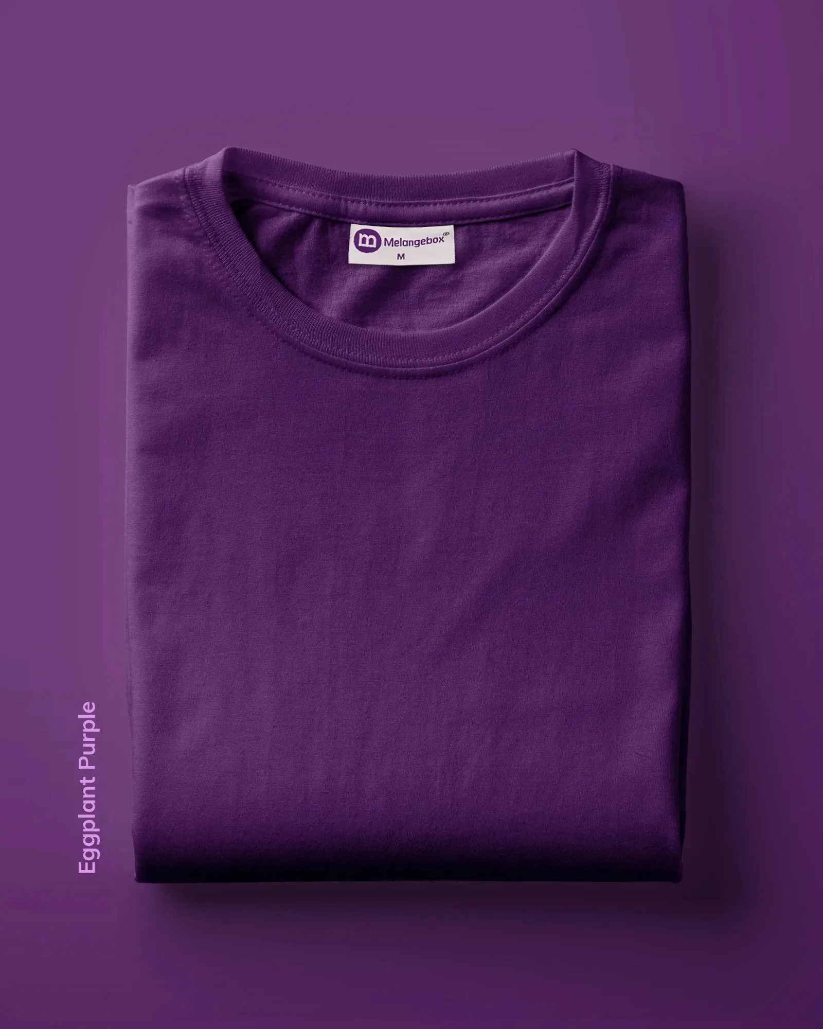 Solid Pack of 9: Half Sleeves Crew Neck