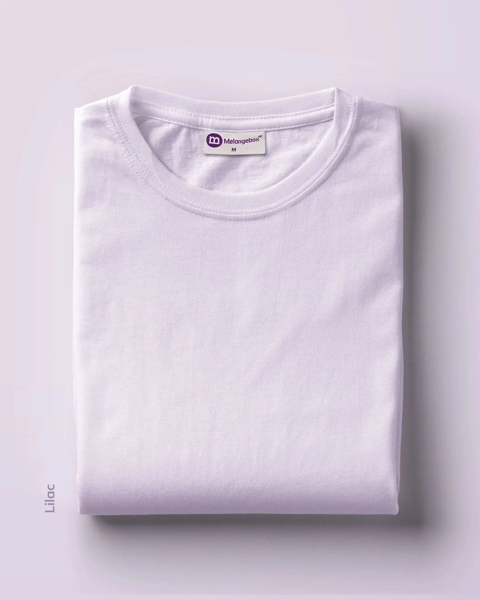 Solid Pack of 9: Half Sleeves Crew Neck