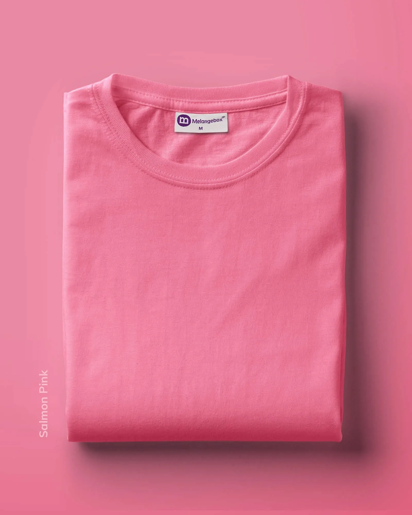 Solid Pack of 9: Half Sleeves Crew Neck